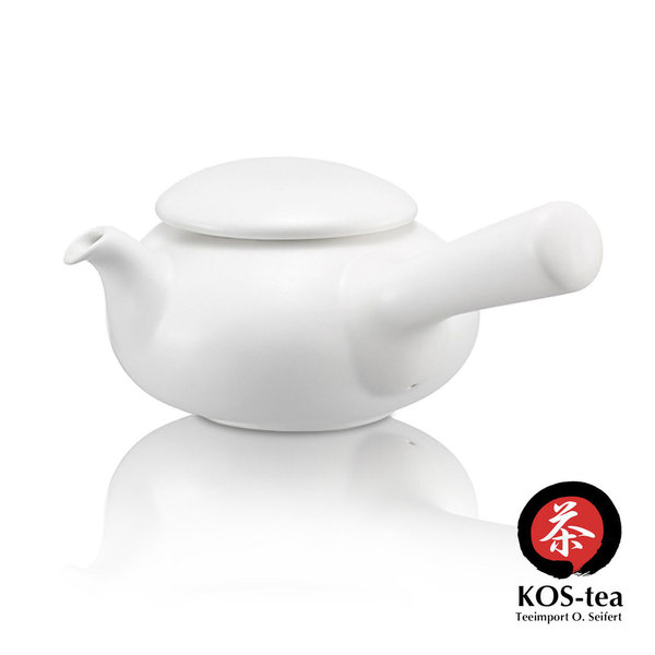 Zens tea set - Kyusu series - white - jug, 4 cups